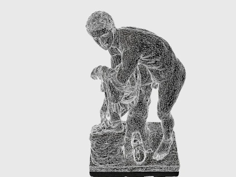 Classical Greek Sculpture 3D Print Model