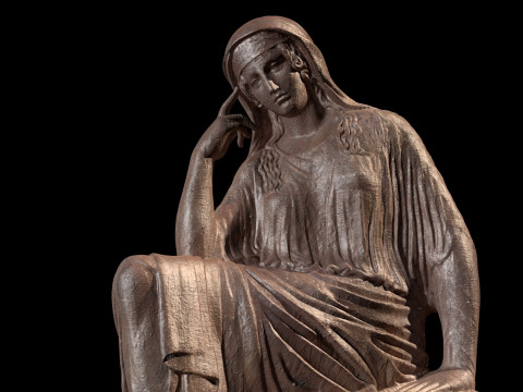Penelope Classical Greek Sculpture 3D Baskı Modeli