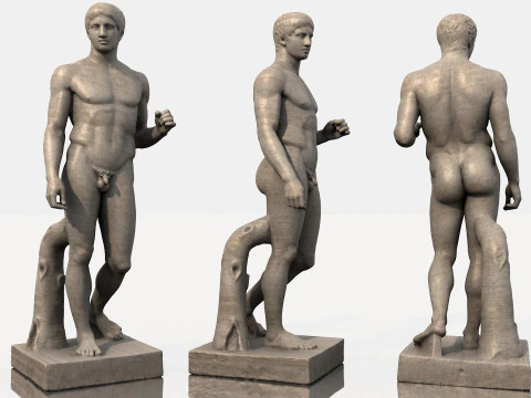 Paket 3D Gema Yunani Klasik Model Cetak 3D