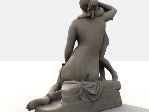 Paket 3D Gema Yunani Klasik Model Cetak 3D