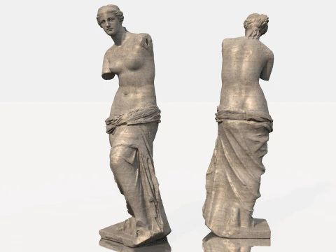 Paket 3D Gema Yunani Klasik Model Cetak 3D