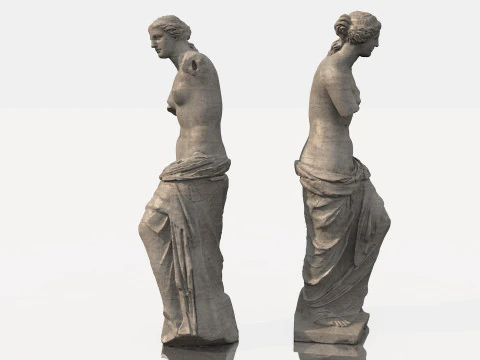 Paket 3D Gema Yunani Klasik Model Cetak 3D