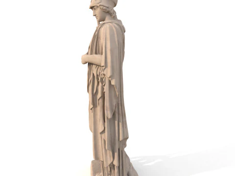 Goddess Statue Pack Greek Sculpture PBR 3D Model