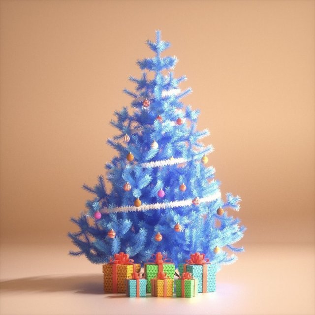 christmas pack 3D Model .c4d .max .obj .3ds .fbx .stl .blend 