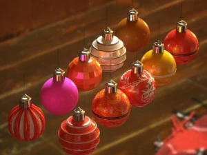 paquet de No&euml;l Modèle 3D