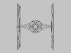 tie fighter - star wars 3D 模型