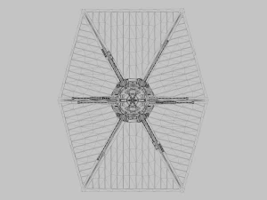 tie fighter - star wars 3D Model