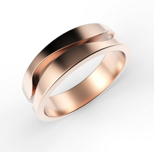 ring 3D Принт Модель .c4d .max .obj .3ds .fbx .stl .blend 