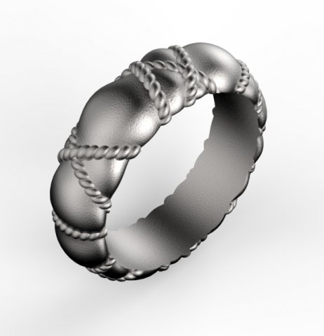 ring 3D प्रिंट मॉडल .c4d .max .obj .3ds .fbx .stl .blend 