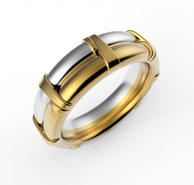 ring 3D Принт Модель .c4d .max .obj .3ds .fbx .stl .blend 