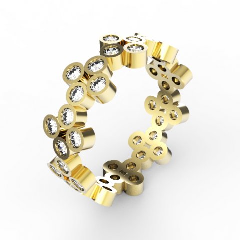 ring 3D प्रिंट मॉडल .c4d .max .obj .3ds .fbx .stl .blend 