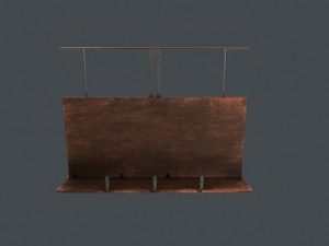 old book Modèle 3D