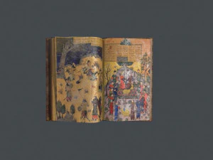 livro antigo Modelo 3D