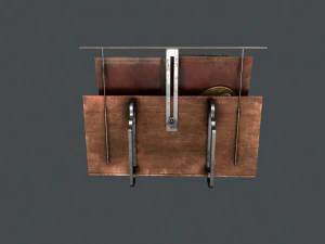 livro antigo Modelo 3D