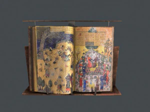 old book 3D Model