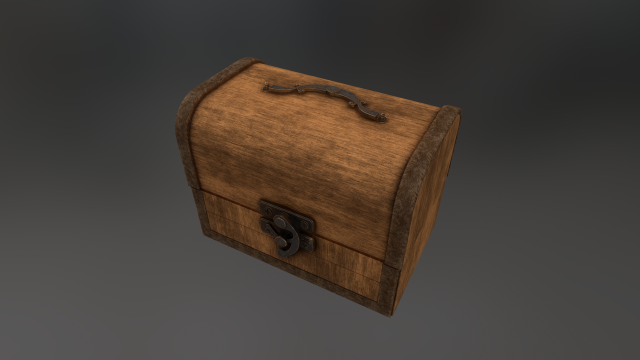 box 3D Модель .c4d .max .obj .3ds .fbx .stl .blend 