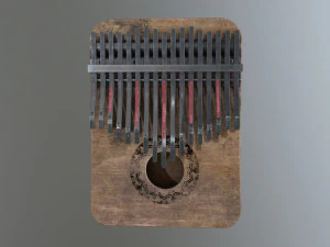 kalimba 3D Model