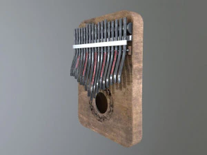 kalimba 3D Model
