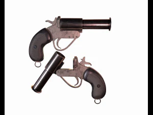 rozbłysk II wojny światowej Model 3D