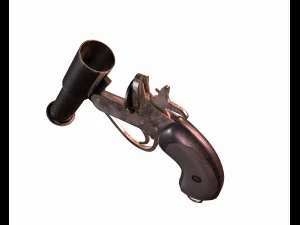 ww2 flare 3D Model
