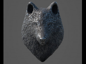 wolf head 3D Model