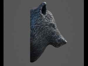 wolf head 3D 模型