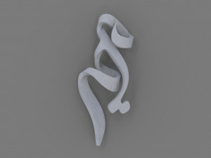 maria persian 3D-printmodel