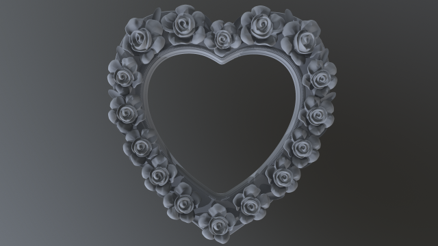 frame 3D Print Model .c4d .max .obj .3ds .fbx .stl .blend 