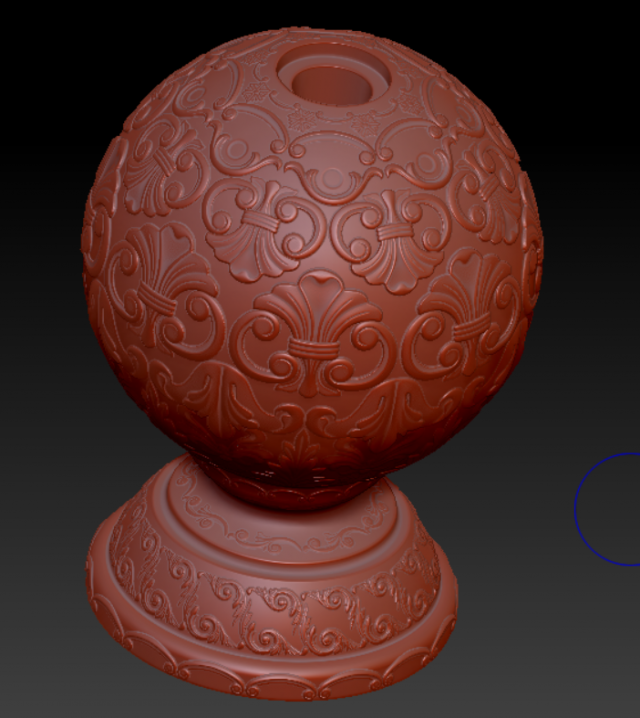 stair handrails 3D 프린트 모델 .c4d .max .obj .3ds .fbx .stl .blend 
