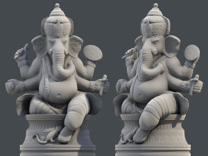 Ganesha 3D Print Model