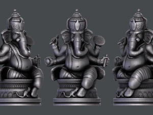 Ganesha 3D Print Model