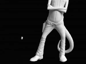 Rango 3D Print Model