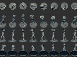 Rango 3D Print Model