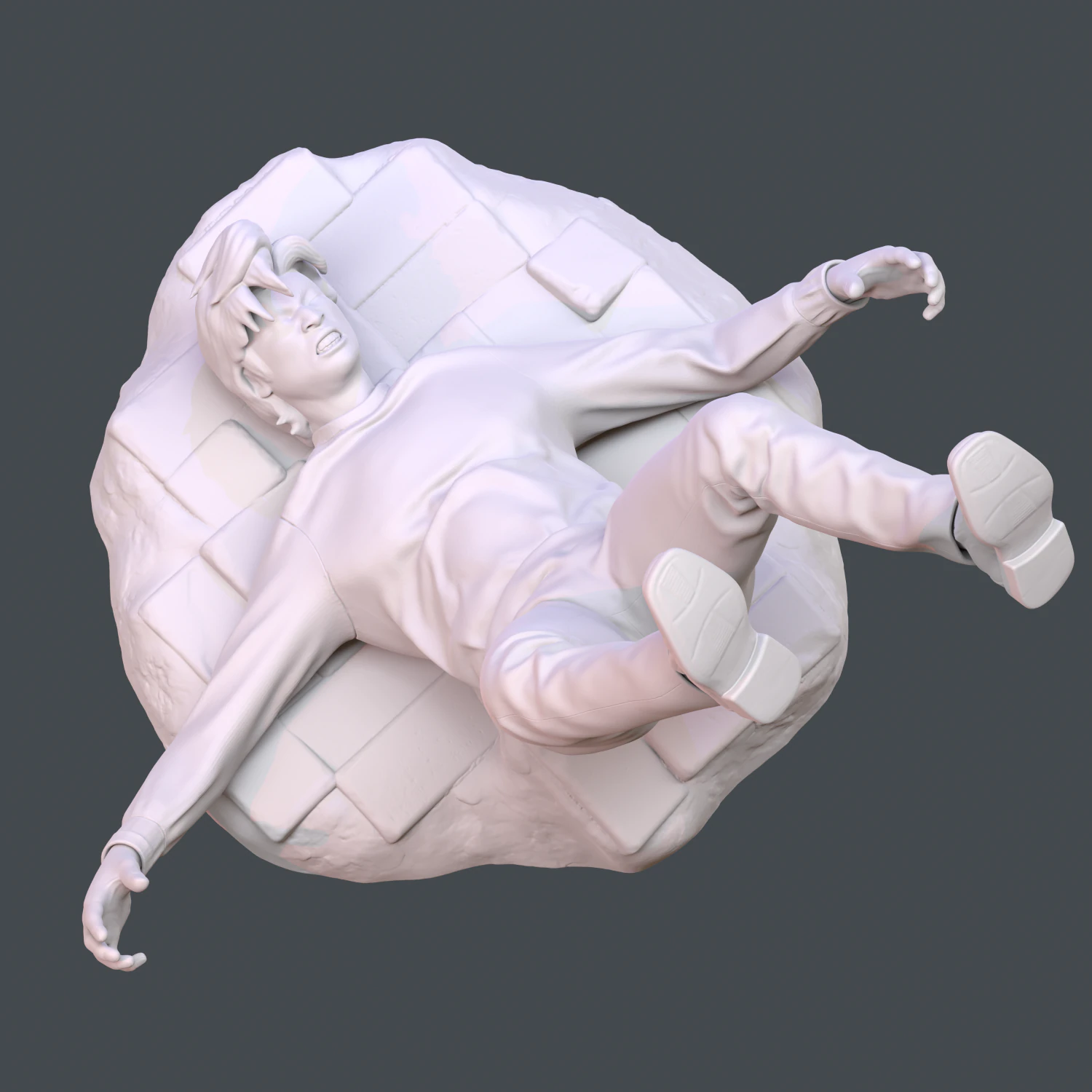 Fall 3D Print Model .c4d .max .obj .3ds .fbx .stl .blend 
