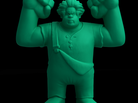 Wreck it Ralph 3D-printmodel