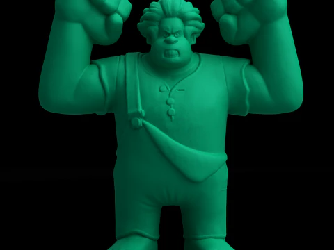 Wreck it Ralph 3D Print Model