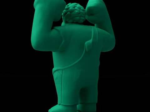 破坏它拉尔夫 3D 打印模型