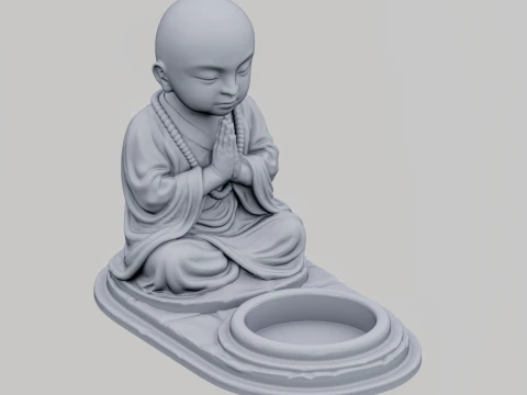 Świeca mnich&oacute;w Model do druku 3D