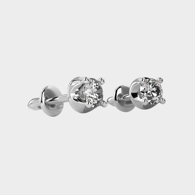 earrings corona 3D Модель .c4d .max .obj .3ds .fbx .stl .blend 