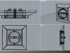 vintage outlet 3D Model