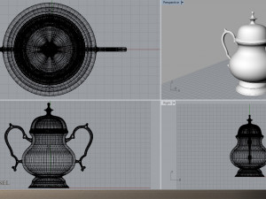 vintage decorative vessel Modèle 3D