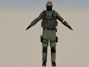 fbi cs vai Modelo 3D