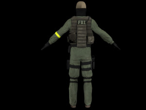fbi cs go 3D Model