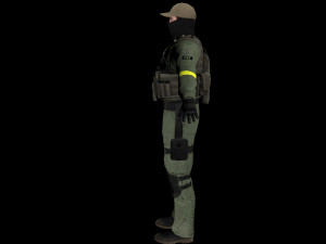 fbi cs go 3D Model