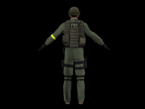 fbi option a Modelo 3D