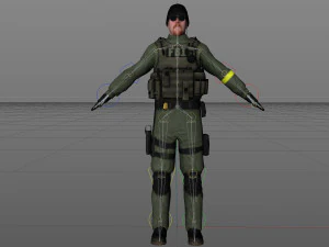 fbi option c 3D Model