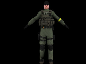 fbi option c Modelo 3D