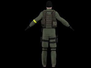 fbi option c Modelo 3D