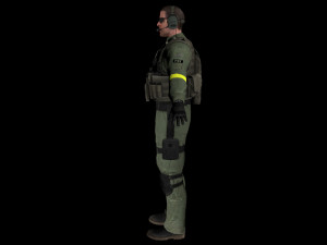 fbi option d 3D Model