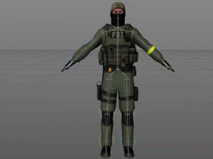 collection fbi cs go 3D Model